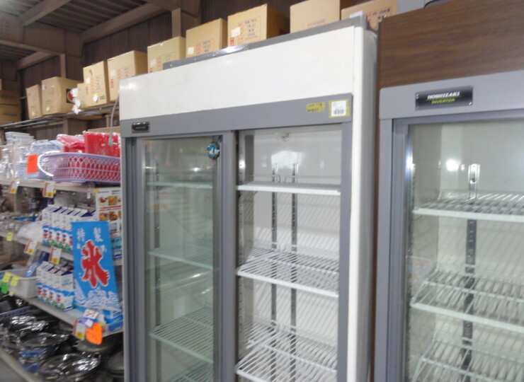 ホシザキ 小型冷蔵ショーケース 美品 スライドタイプ 123L-