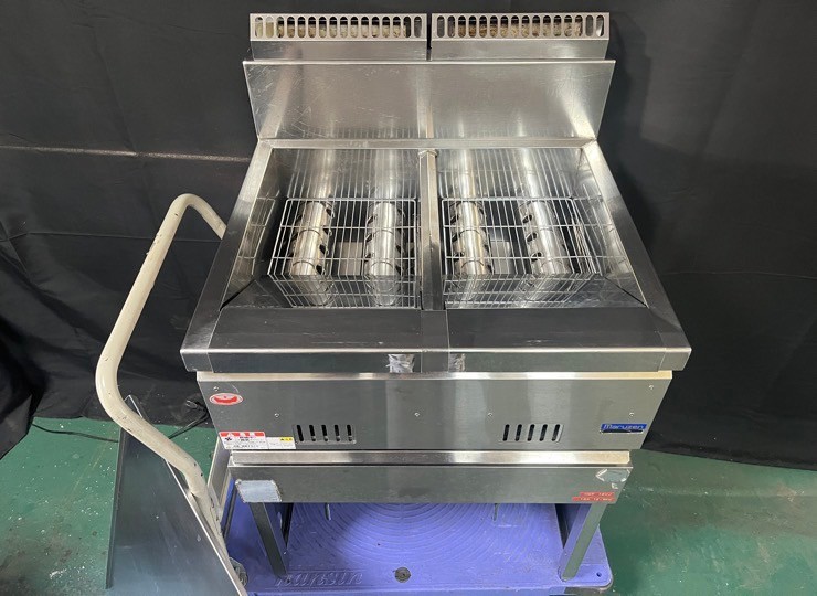 門真店 マルゼン 2槽フライヤー 都市ガス用 | 奈良の厨房機器、家電 