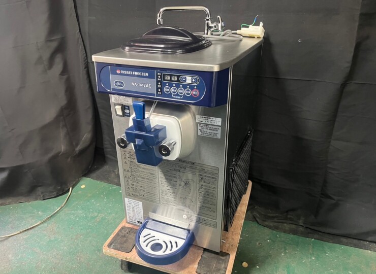 日世ソフトクリームサーバーNA-1412-AE 店舗用 100v （2018年製 美品 