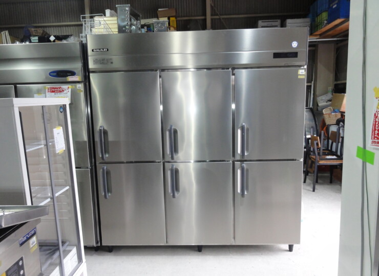 橿原店 ホシザキ 縦型6DR冷凍庫 3相200V 2021年製 | 奈良の厨房機器 