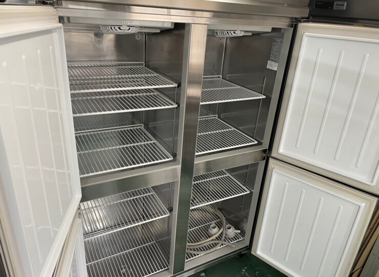 門真店 大和冷機 縦型4ドア冷凍冷蔵庫 三相200V 2017年製 | 奈良の厨房 