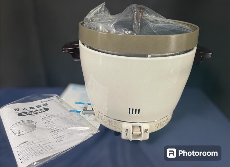 門真店 新品 リンナイ ガス炊飯器 2升炊き プロパンガス用 2020年製 