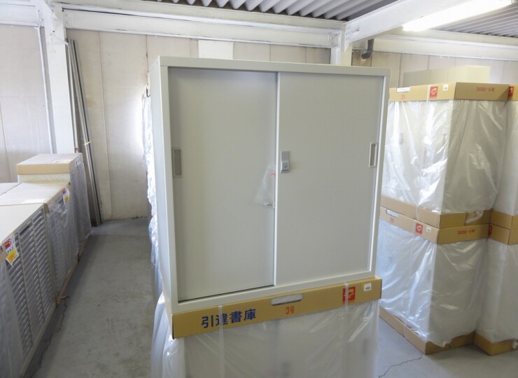 橿原十市店 アルプススチール 引違い書庫 W880xD400xH880 | 奈良の厨房